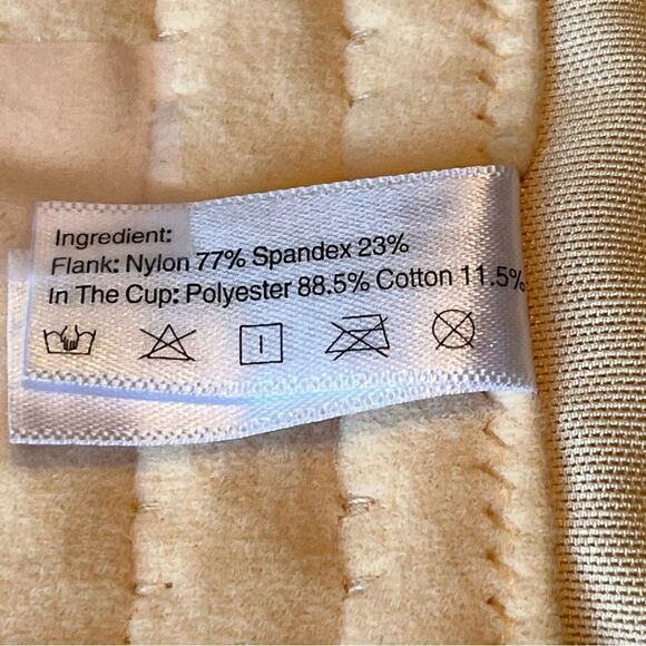 Plus Size Bra Push Up, Deep Cup Size 38 Nude - Picture 5 of 10